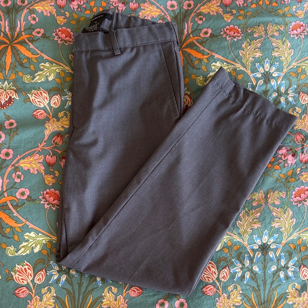 Boys Gray Dress Pants - Classic Tailored Fit